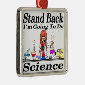 890 stand-back ik ga cartoon doen metalen ornament (Rechts)