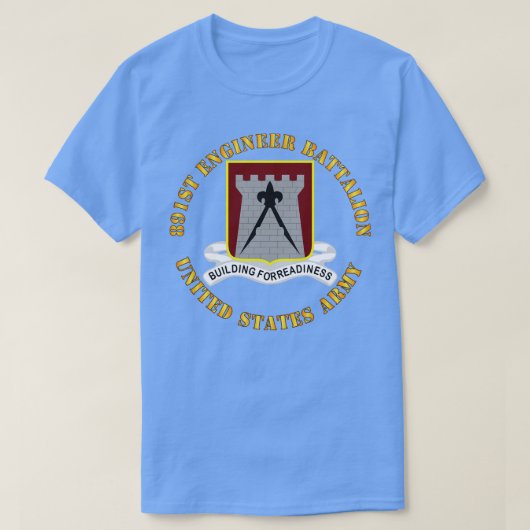 891e geniebataljon DUI X T-shirt (Design voorkant)