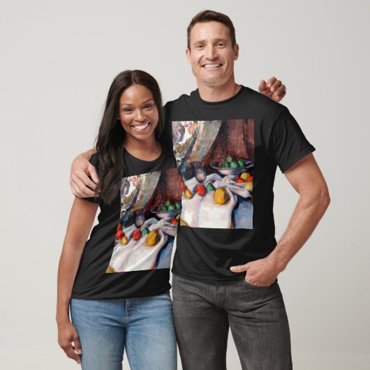 898 Paul Cezanne Still Life with Apples T-shirt (Unisex)