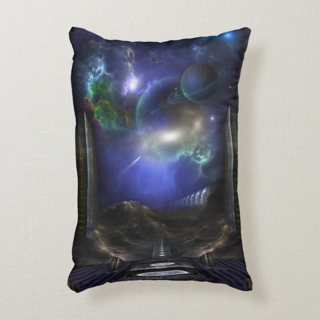 89-123-A9p2 Arsairian 7 Reporting Accent Pillow Decoratief Kussen (Voorkant(Verticaal))