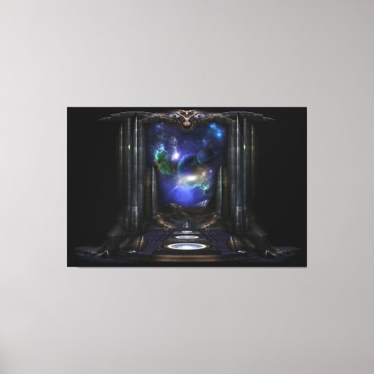 89-123-A9p2 Arsairian 7 Reporting BLK Canvas Print (Voorkant)