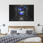 89-123-A9p2 Arsairian 7 Reporting BLK Canvas Print (Insitu (Slaapkamer))