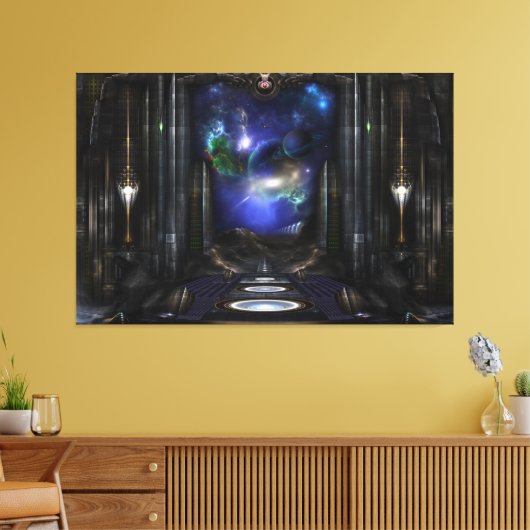 89-123-A9p2 Arsairian 7 Reporting Canvas Print (Insitu (Woonkamer))