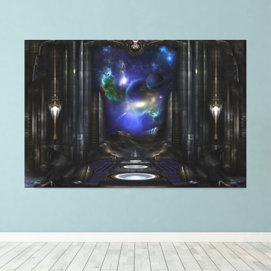 89-123-A9p2 Arsairian 7 Reporting Canvas Print (Insitu (Houten vloer))