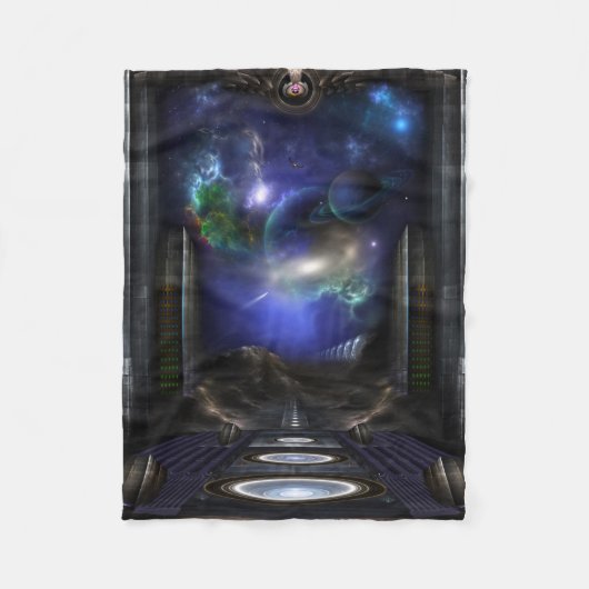 89-123-A9p2 Arsairian 7 Reporting Fleece Blanket Deken (Voorkant)