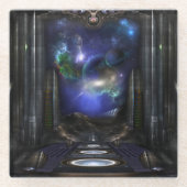 89-123-A9p2 Arsairian 7 Reporting Glass Onderzette Glazen Onderzetter (Voorkant)