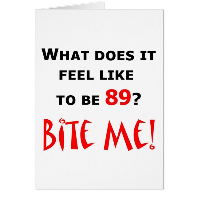 89 Bite me! (Voorkant)
