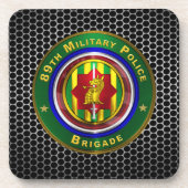 89e brigade van de militaire politie bier onderzetter (Voorkant)