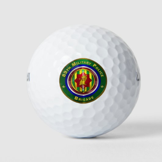 89e brigade van de militaire politie golfballen (Voorkant)