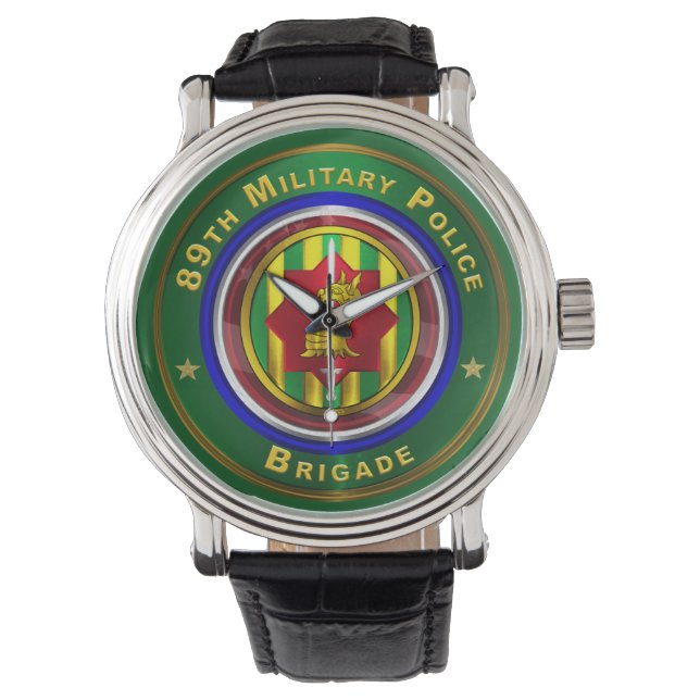 89e brigade van de militaire politie horloge (Voorkant)