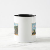 89e Soldaten voor het St & Riverside-station Mok (Midden)