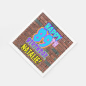 89e verjaardag ~ Fun, geïnspireerd door Urban Graf Servet (Hoek)