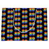 89e verjaardag: Leuk Regenboog Event Nummer 89 Pat Groot Cadeauzakje (Voorkant)