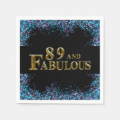 89e verjaardag servet (Voorkant)