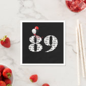 89e Verjaardagsfeestballonnen Servet (Insitu)