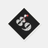 89e Verjaardagsfeestballonnen Servet (Hoek)