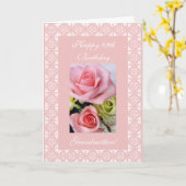 89ste verjaardag van oma - roos kaart (Gele Bloem)