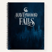 8 1/2-inch x 11-inch spirale laptop - HF-bos Notitieboek (Voorkant)