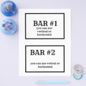 8 1/2 x 11-inch brochure voor snoepjes staafwikkel (Enkel)