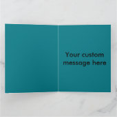 8 1/2" X 11" klantgericht wenskaart, pelikaan Kaart (Binnen)