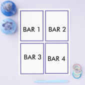 8.1/2 X 11 VOLLEDIGE CANDYBAR VERPAKKINGEN FLYER (Enkel)