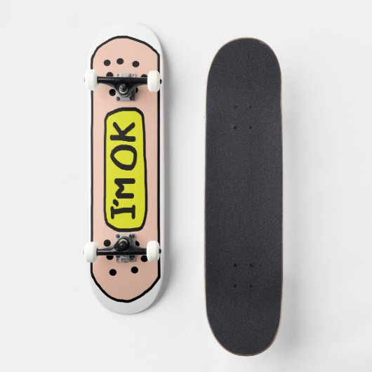 8 1/8-inch "Band-Aid" skateboard (Voorkant)