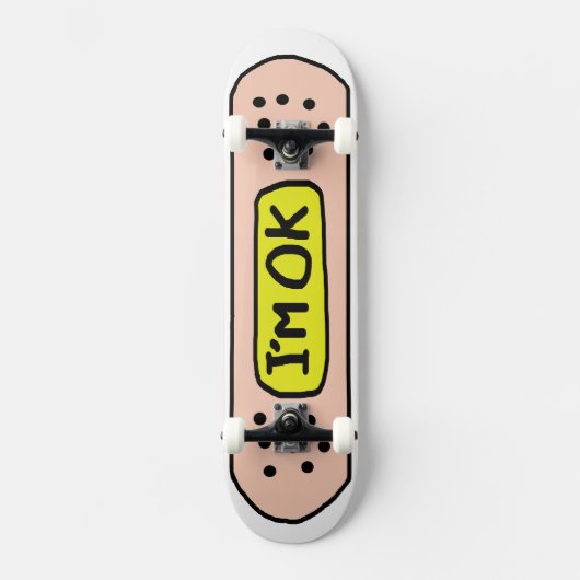 8 1/8-inch "Band-Aid" skateboard (Voorkant)