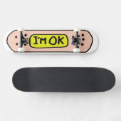 8 1/8-inch "Band-Aid" skateboard (Horizontaal)