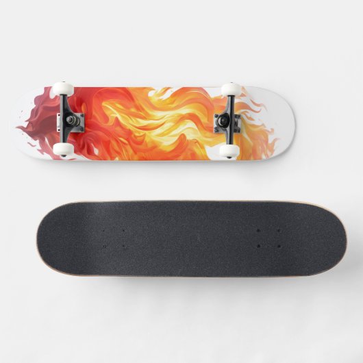 8 1/8-inch Flame Skateboard (Horizontaal)