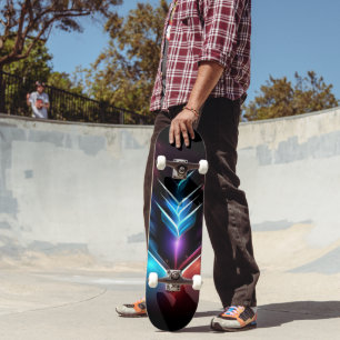 8 1/8" Neon Verlichte Pijl Skateboard