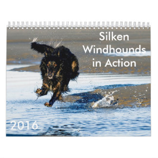 8 2016 Silken Windhounds in Action Calendar Kalender