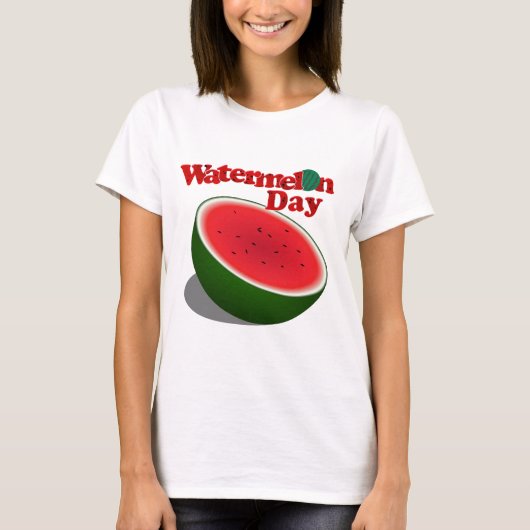 8-3 Dag van Watermeloen T-shirt (Voorkant)