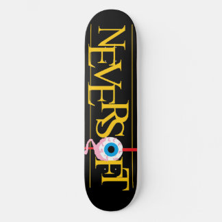 8.5 Cartoon stijl Neversoft logo Deck Persoonlijk Skateboard