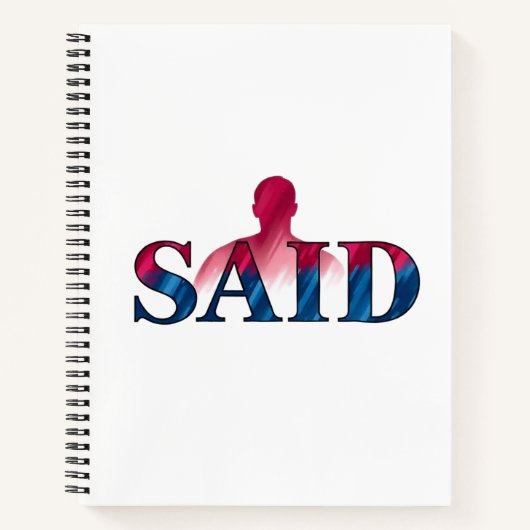 8,5 inch x 11 inch Deluxe Spiral Notitieboek (Voorkant)