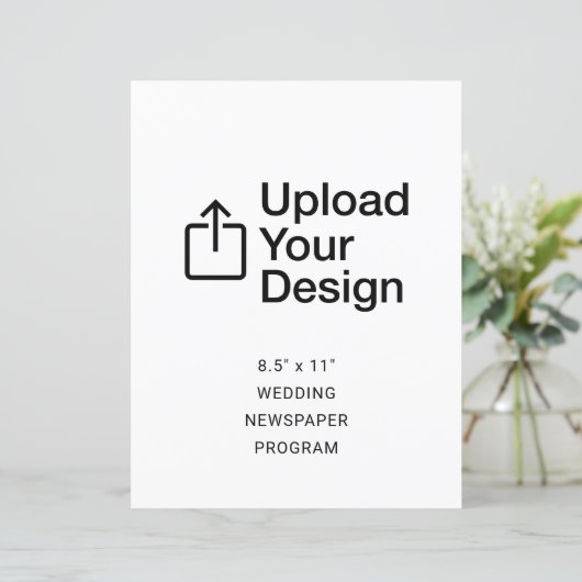 8,5 inch x 11 inch flat sheet - programma's voor h (Staand voorkant)