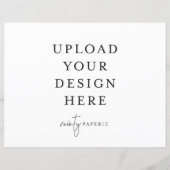 8,5-inch x 11-inch flatpanel - Liggend (Achterkant)