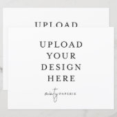 8,5-inch x 11-inch flatpanel - Liggend (Voorkant / Achterkant)