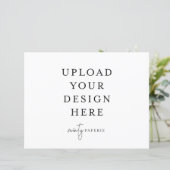 8,5-inch x 11-inch flatpanel - Liggend (Staand voorkant)