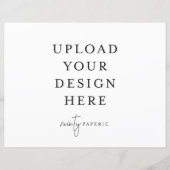 8,5-inch x 11-inch flatpanel - Liggend (Voorkant)