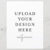 8,5-inch x 11-inch flatpanel - Portret (Voorkant)