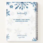 8,5-inch x 11-inch spiraalgids notitieboek (Achterkant)