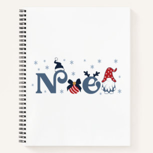 8,5-inch x 11-inch spiraalvormig Notitieboek