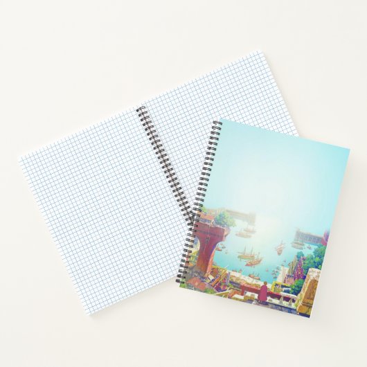 8,5-inch x 11-inch spiraalvormig Notitieboek (Binnen)