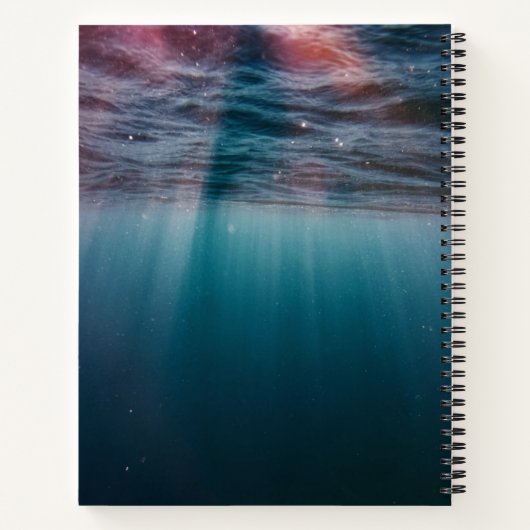 8,5-inch x 11-inch spiraalvormig Notitieboek (Achterkant)