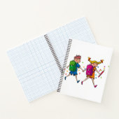 8,5-inch x 11-inch spiraalvormig Notitieboek (Binnen)