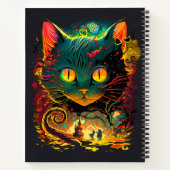 8,5-inch x 11-inch spiraalvormig Notitieboek (Achterkant)