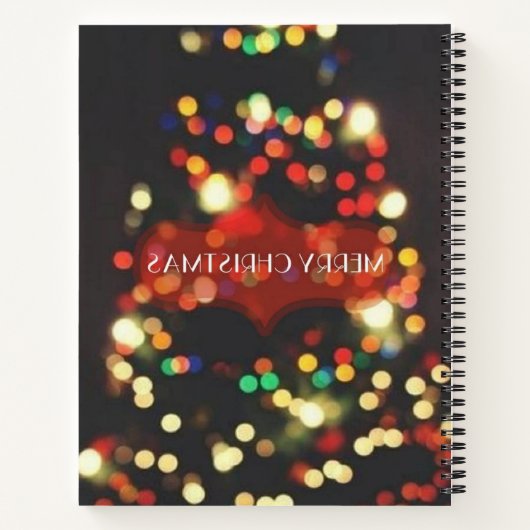 8,5-inch x 11-inch spiraalvormig Notitieboek (Achterkant)