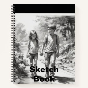 8,5 inch x 11 inch Spiral Notitieboek Softcover