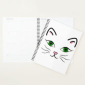 8,5-inch x 11-inch weekblad/maandabonnement - Kat  Planner (Display)