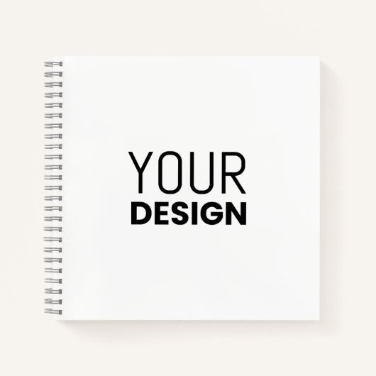 8,5-inch x 8,5-inch spiraal Notitieboek [meerdere (Voorkant)